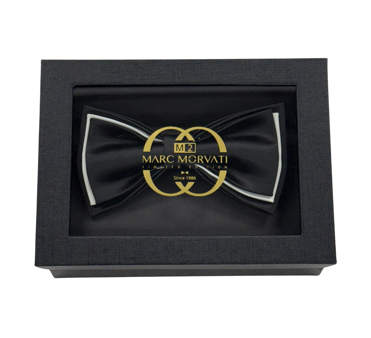 Black Framed Bow Tie