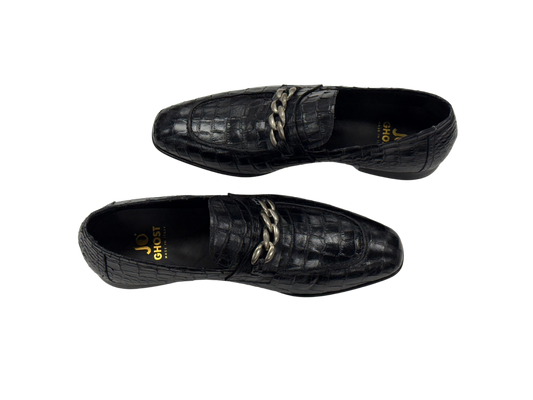 Croc Chain Loafers