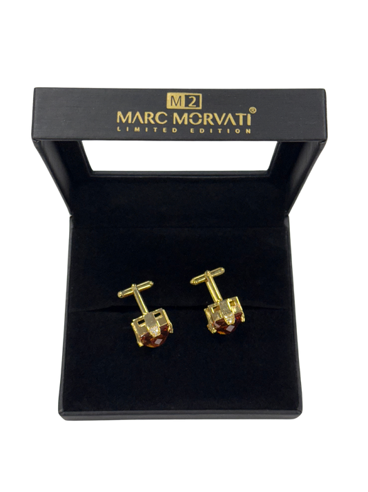 Fire Crest Cufflinks | Gold