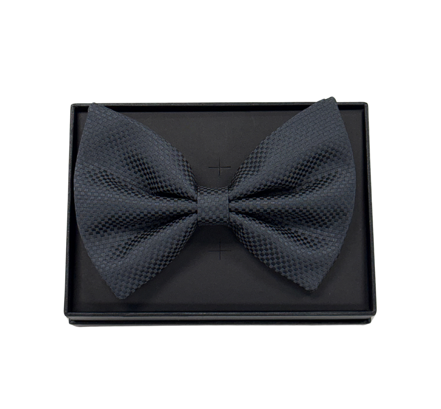 Charcoal Textured Bow Tie