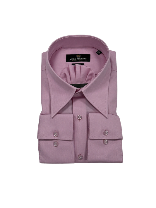 Rose Oxford Weave Dress Shirt