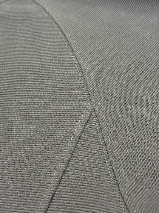 Black Paneled Layered Tee