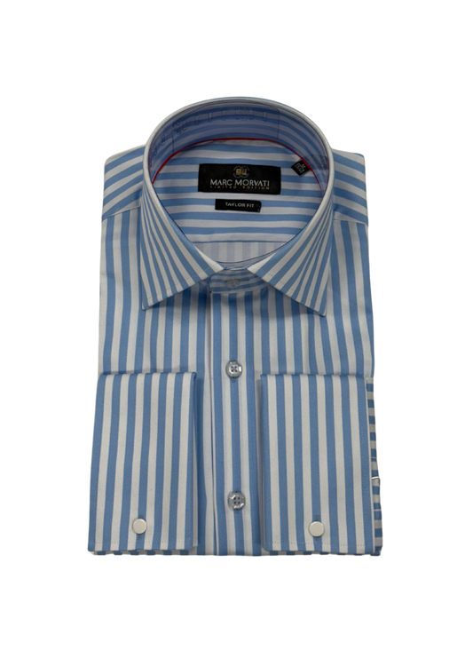 Light Blue Stripe Dress Shirt