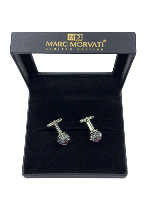 Pink Champagne Halo Cufflinks