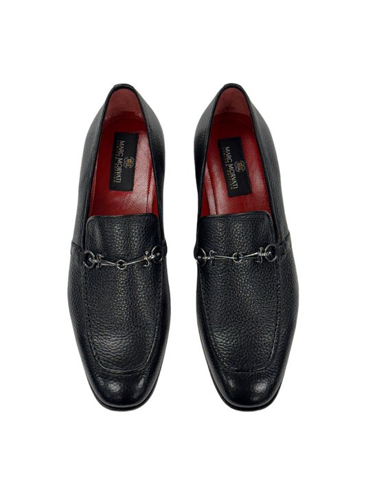 Black Leather Loafers