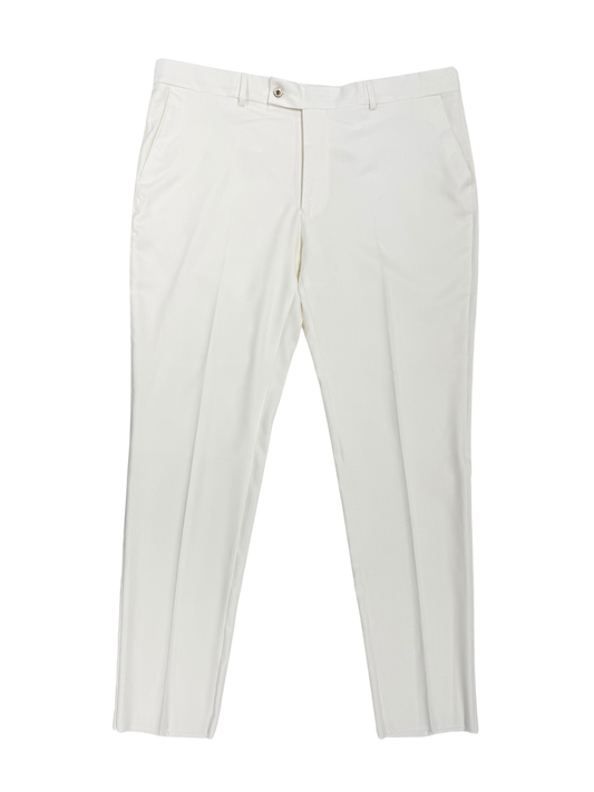 Ivory Linen Trouser