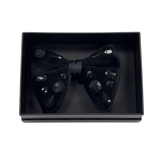 Black Onyx Bow Tie