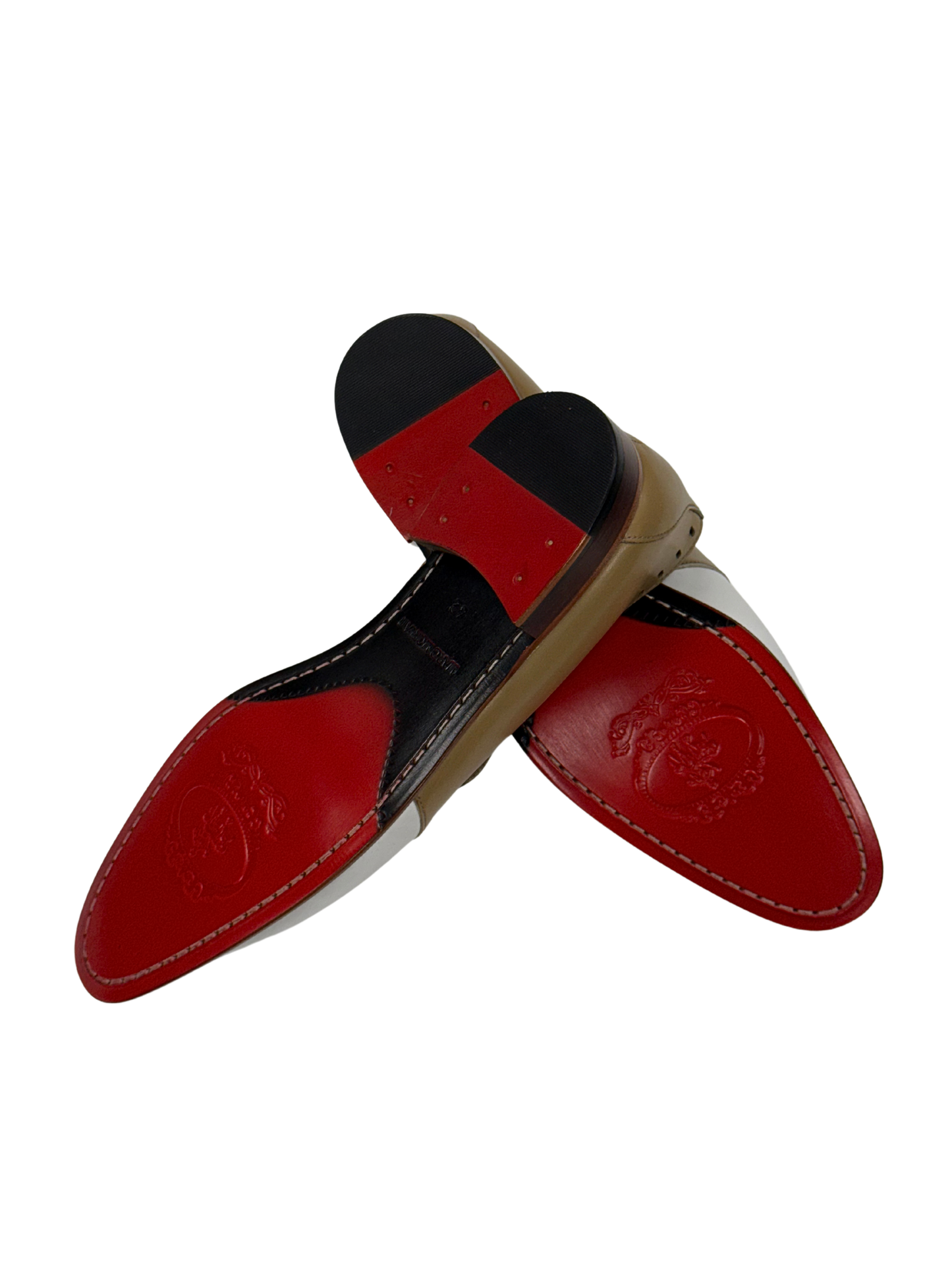 Tan Two-Tone Loafers