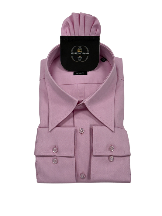 Rose Oxford Weave Dress Shirt
