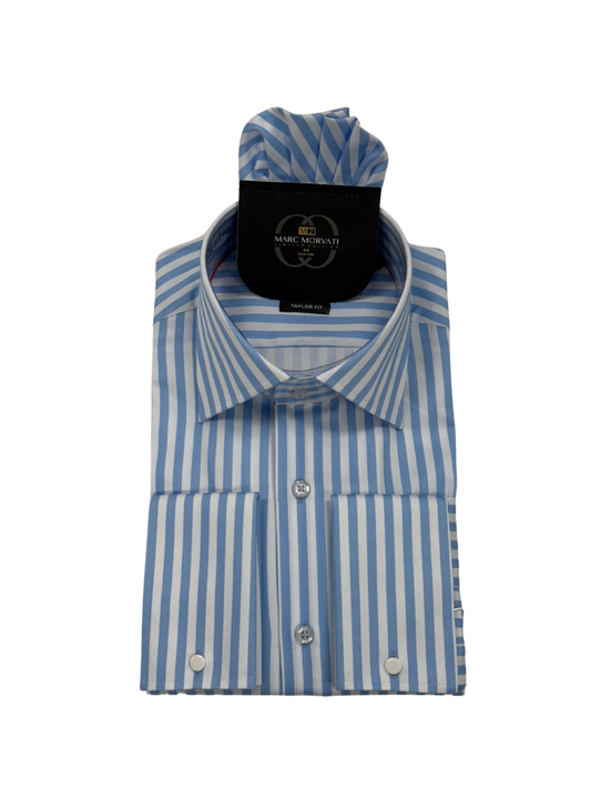 Light Blue Stripe Dress Shirt
