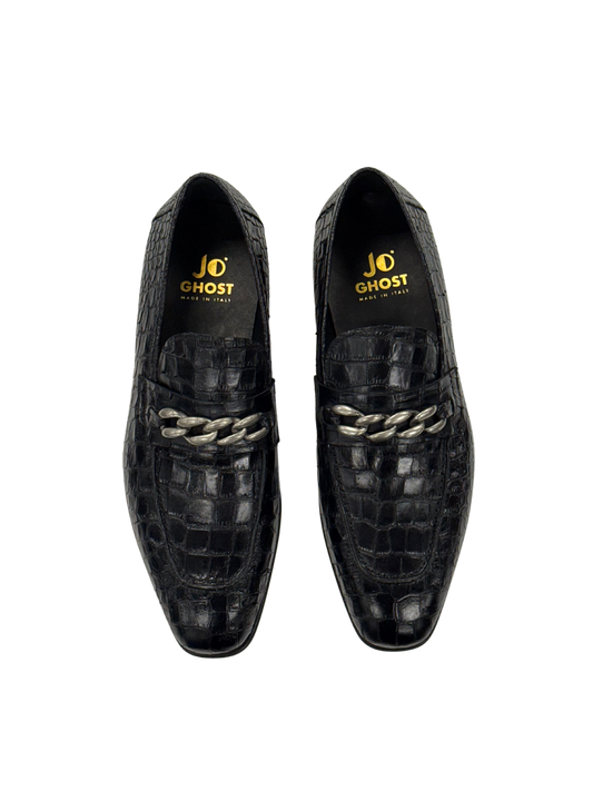 Croc Chain Loafers