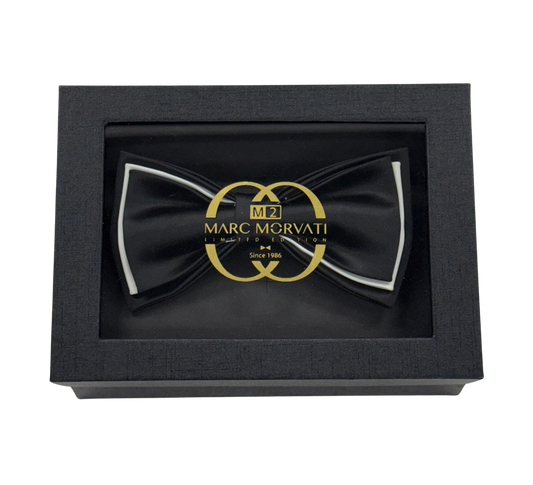 Black Framed Bow Tie