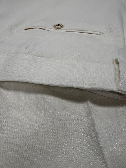 Ivory Linen Trouser