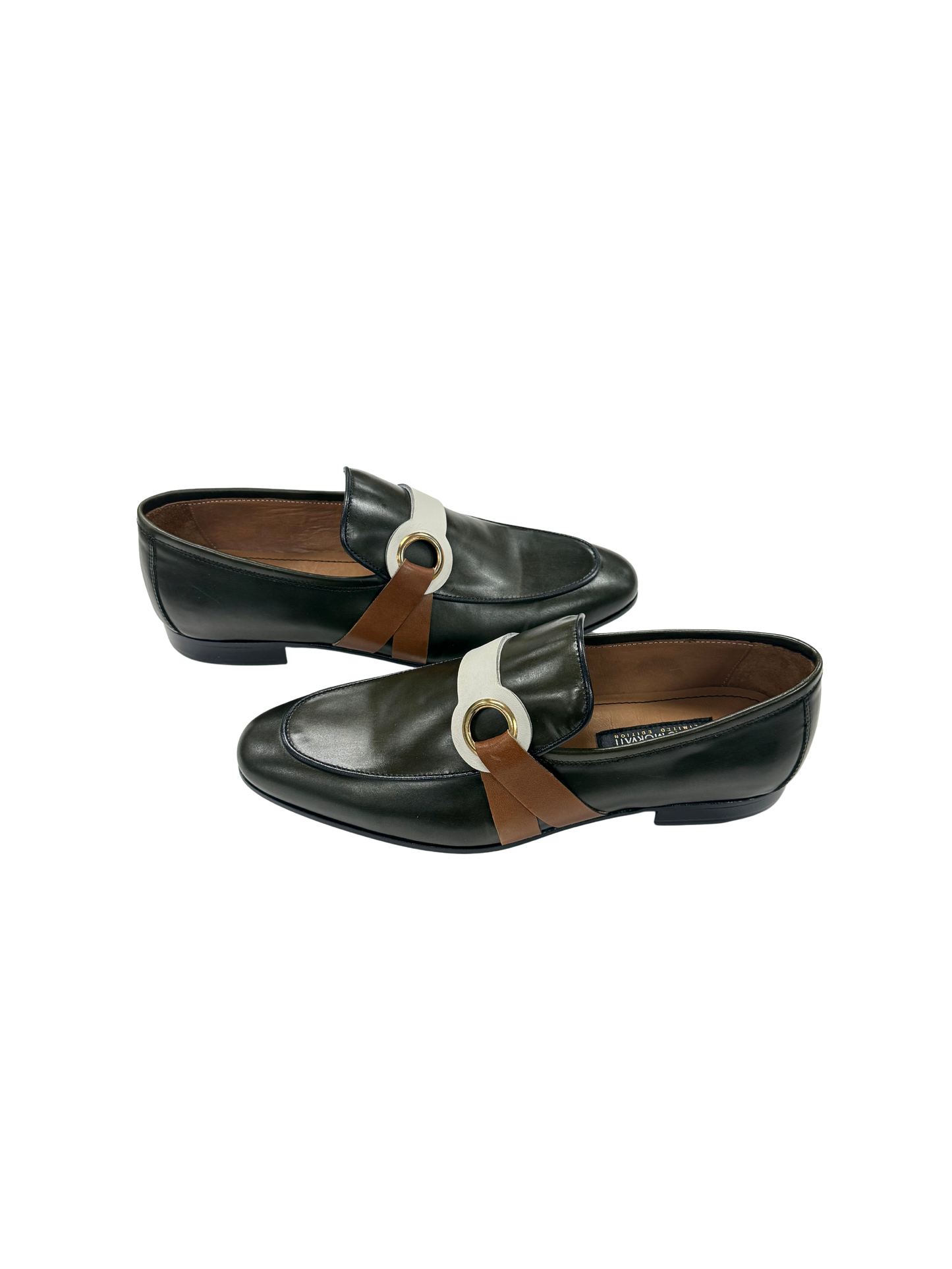 Olive Ring Loafers