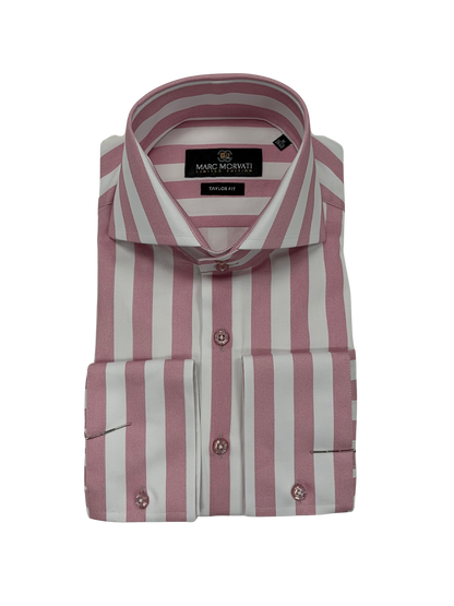 Pink Stripe Dress Shirt