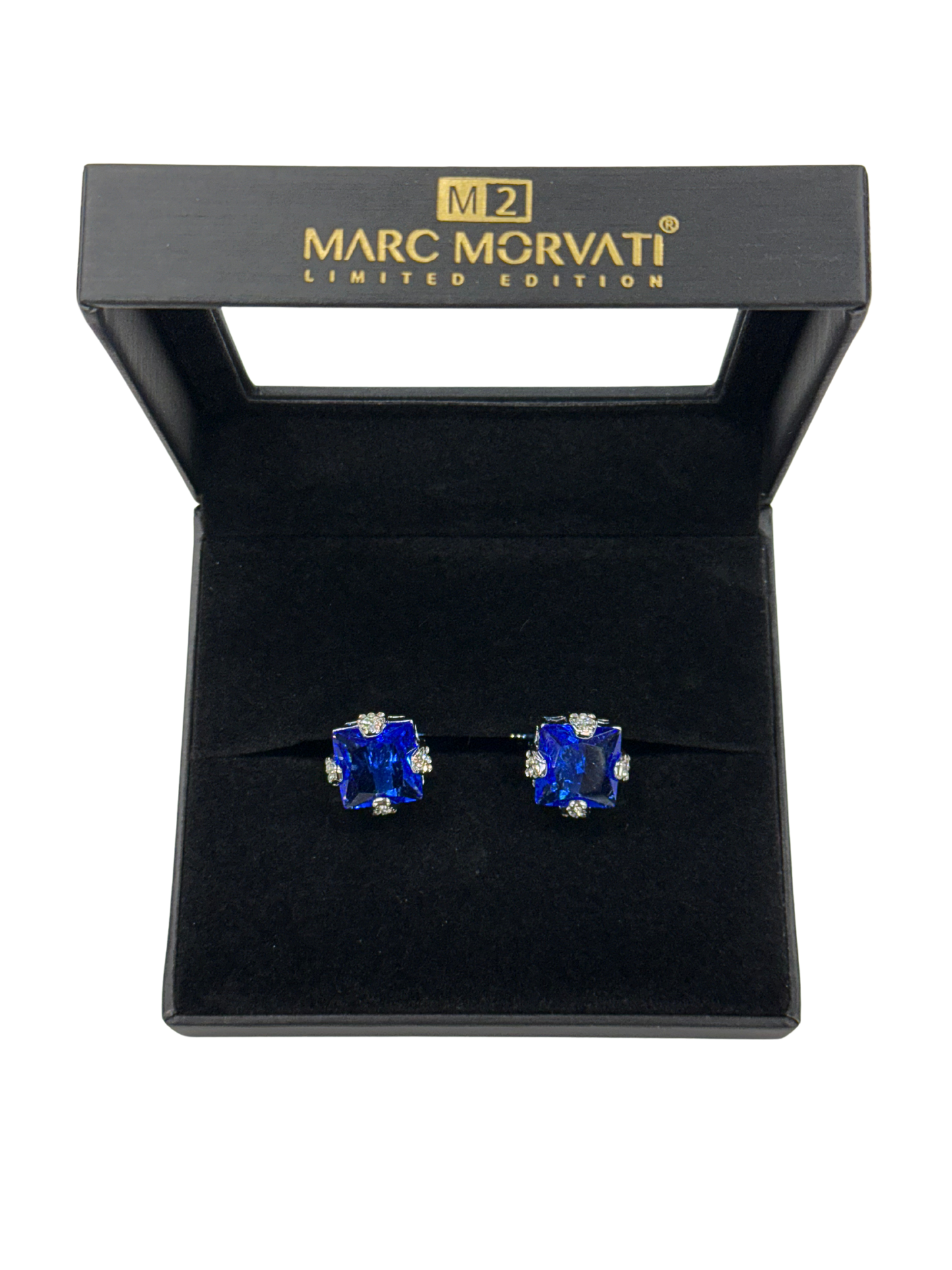 Cobalt Crest Cufflings | Silver