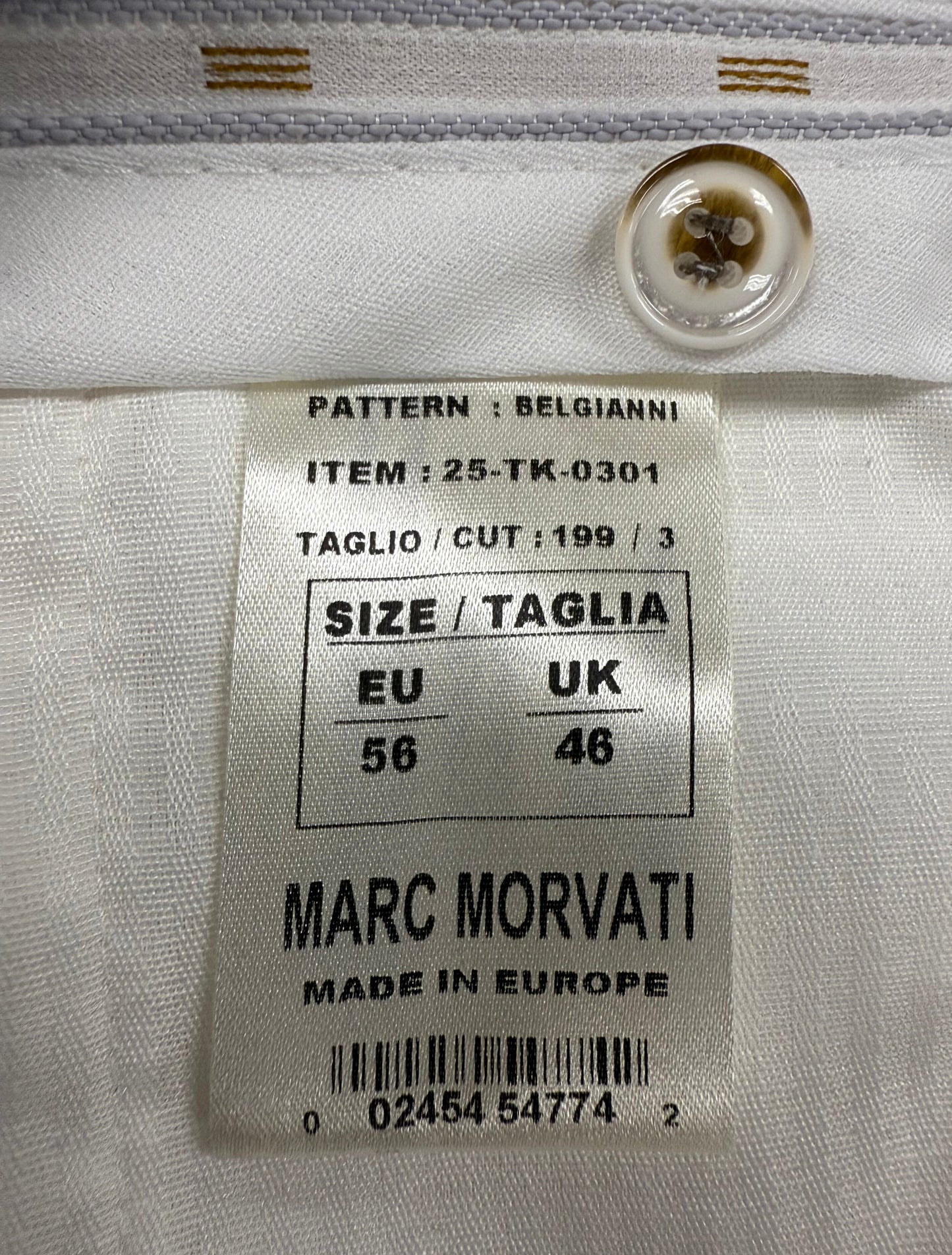 Ivory Linen Trouser
