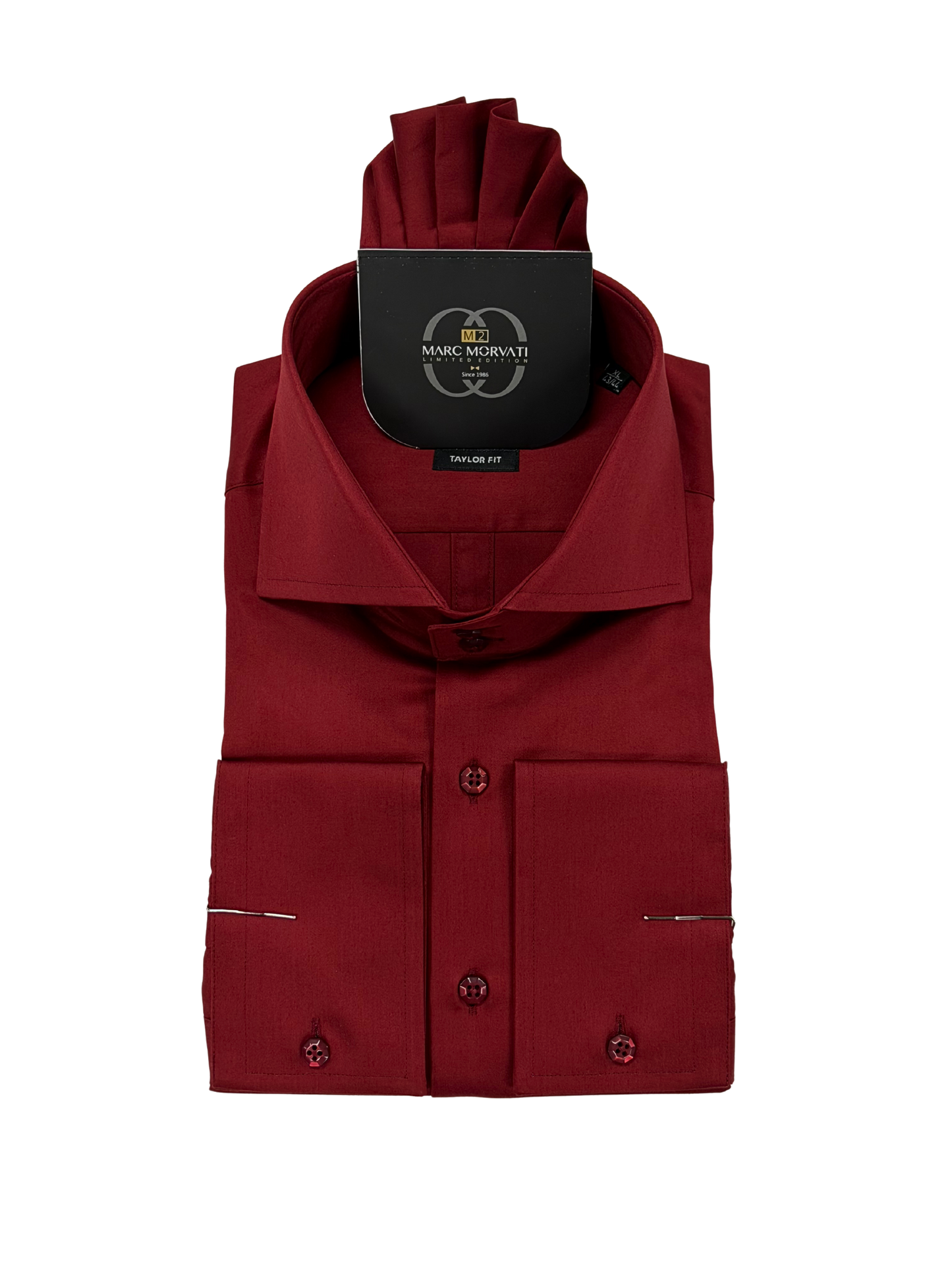 Wine Red Dress Shirt