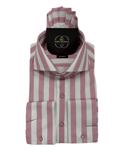 Pink Stripe Dress Shirt