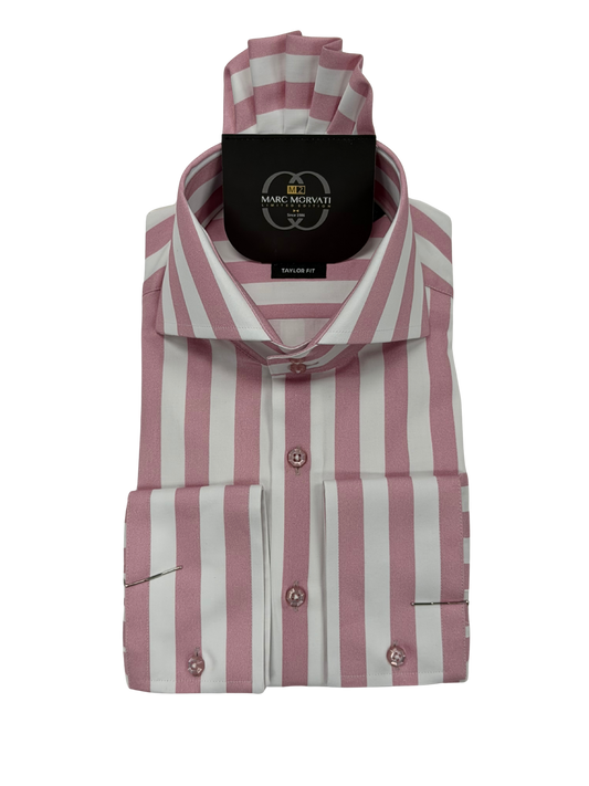 Pink Stripe Dress Shirt