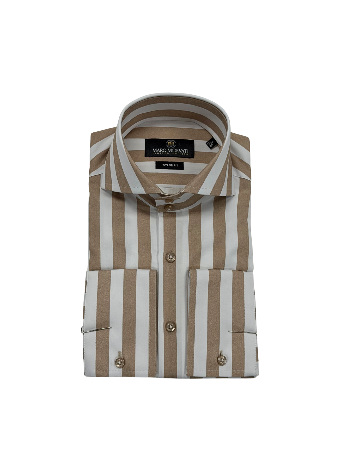 Sand Stripe Dress Shirt