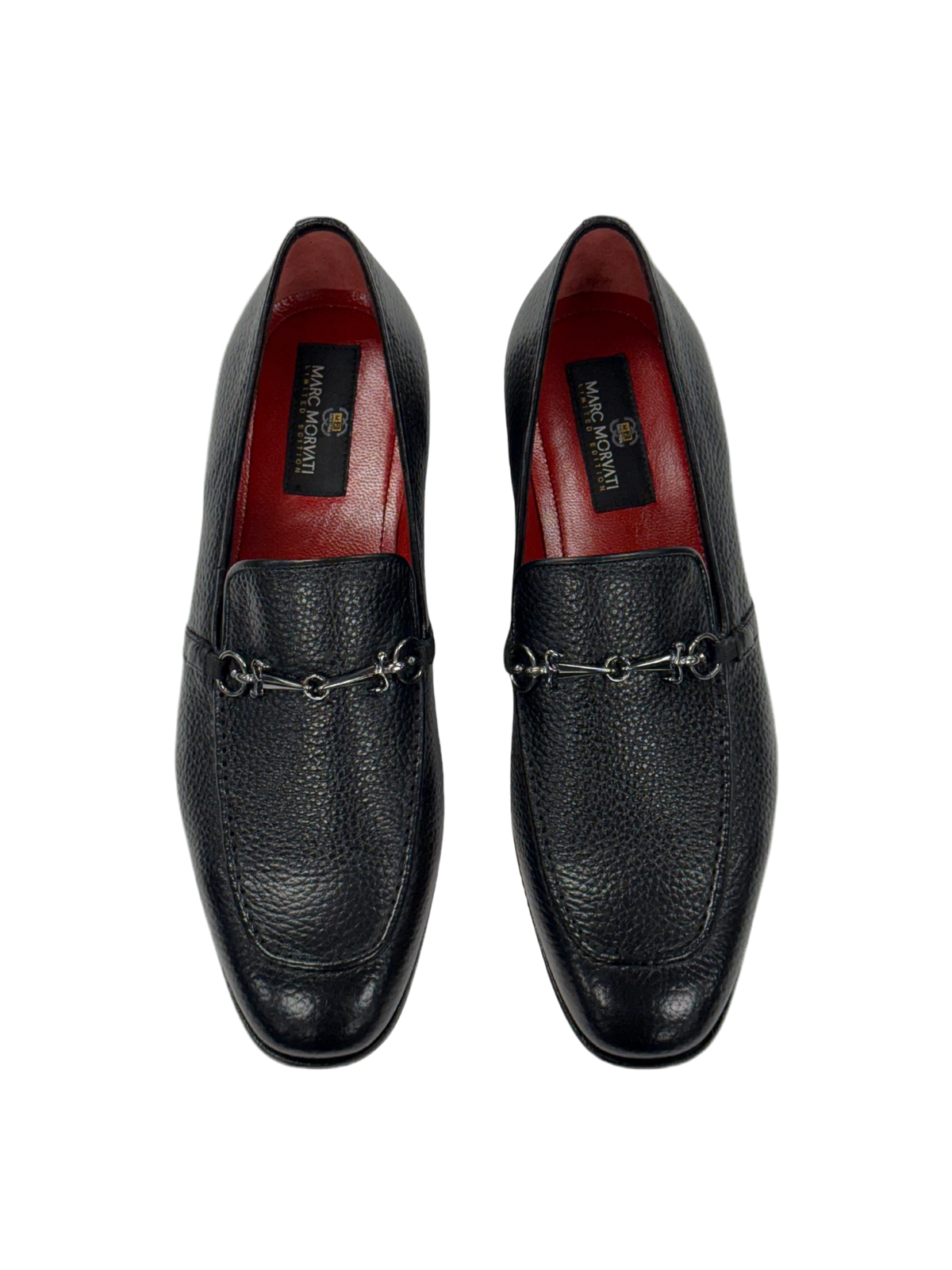 Black Leather Loafers – M2 By Morvati display picture 2