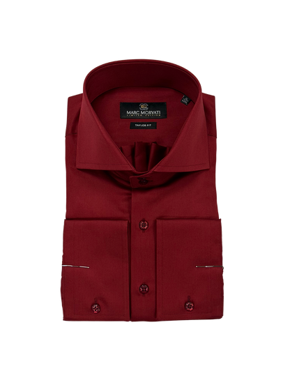 Wine Red Dress Shirt
