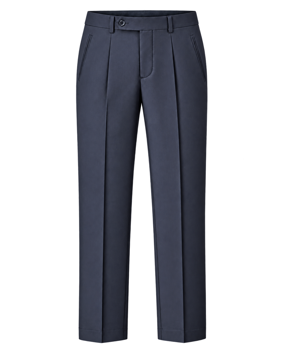 Navy Classic Wool Trouser