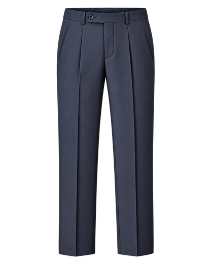 Navy Classic Wool Trouser