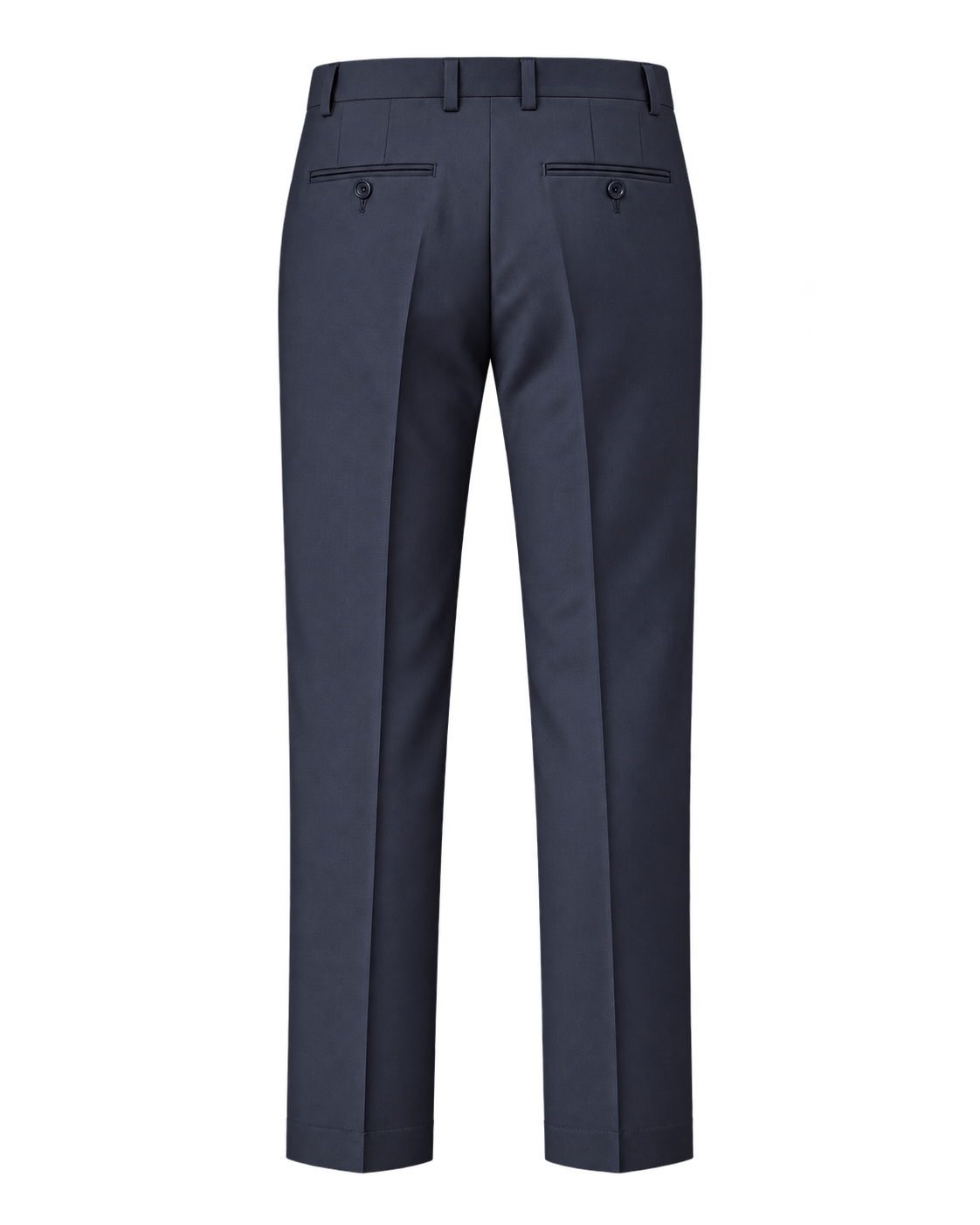 Navy Classic Wool Trouser