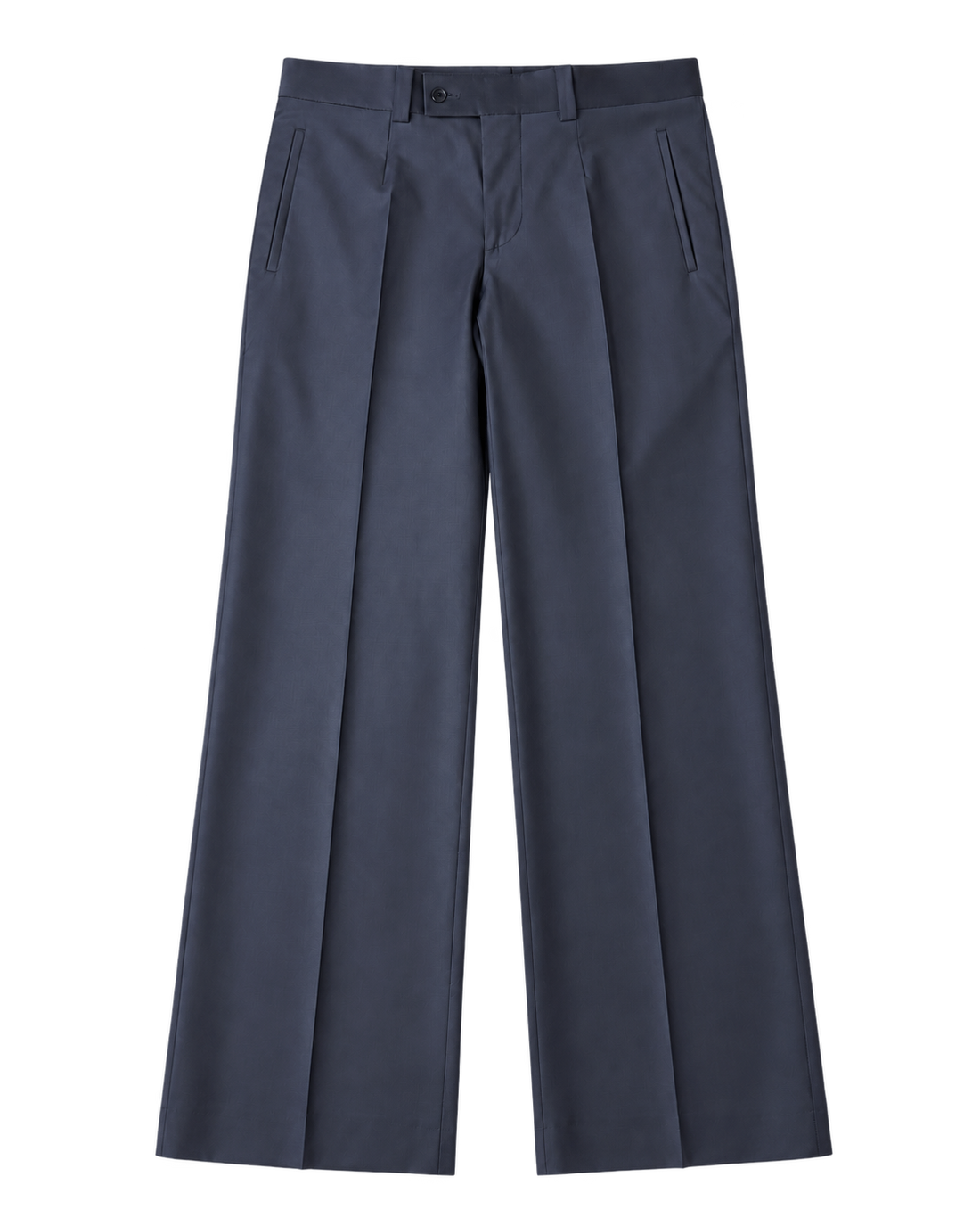 Navy Wide Leg Trouser