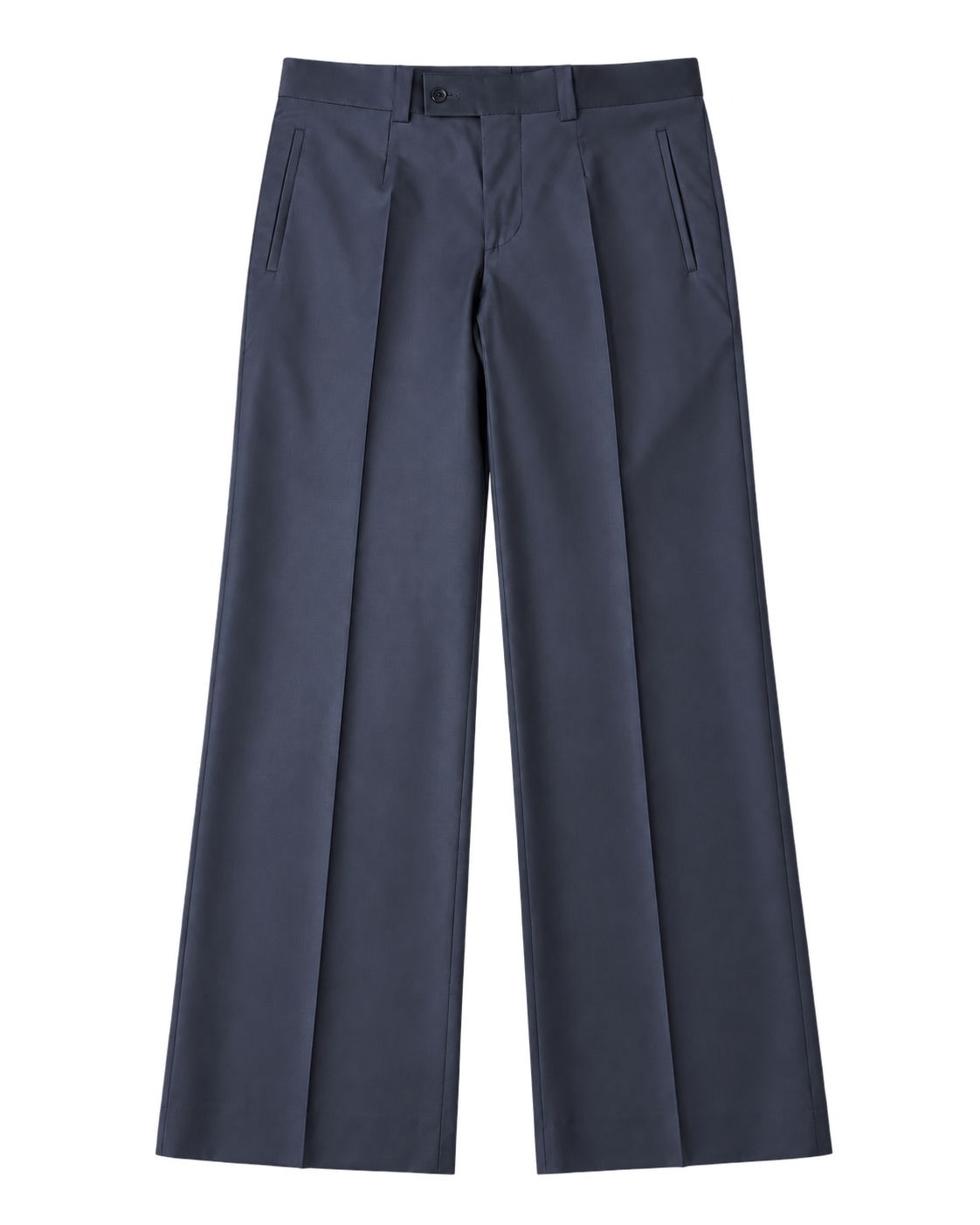 Navy Wide Leg Trouser