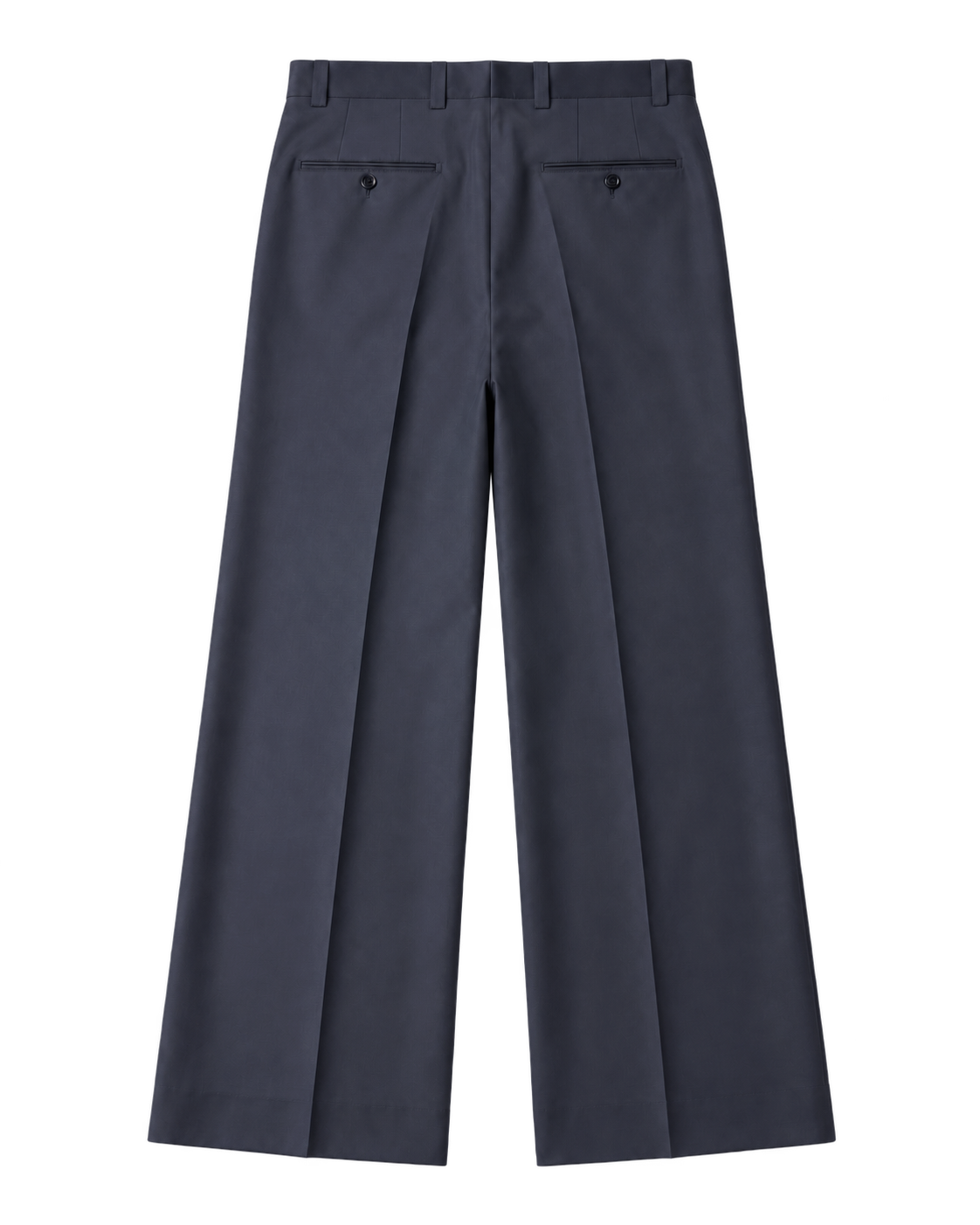 Navy Wide Leg Trouser