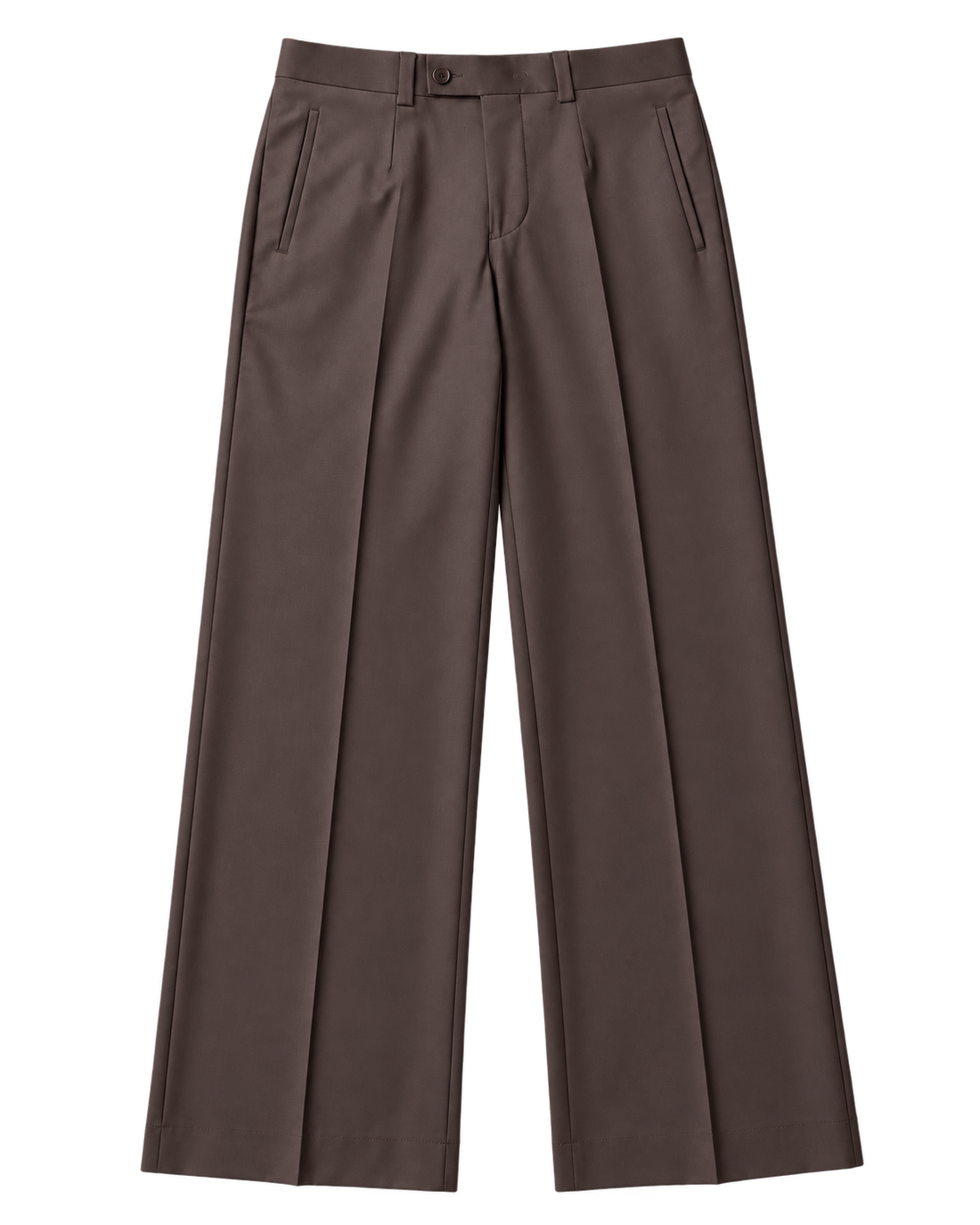 Espresso Wide Leg Trouser, full view