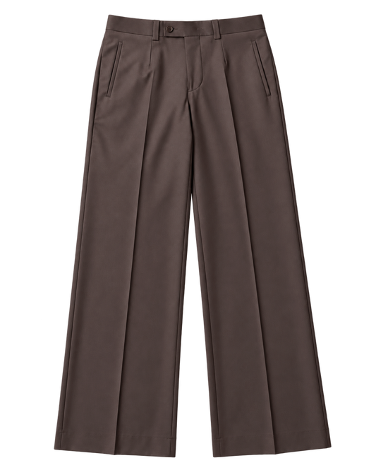 Espresso Wide Leg Trouser