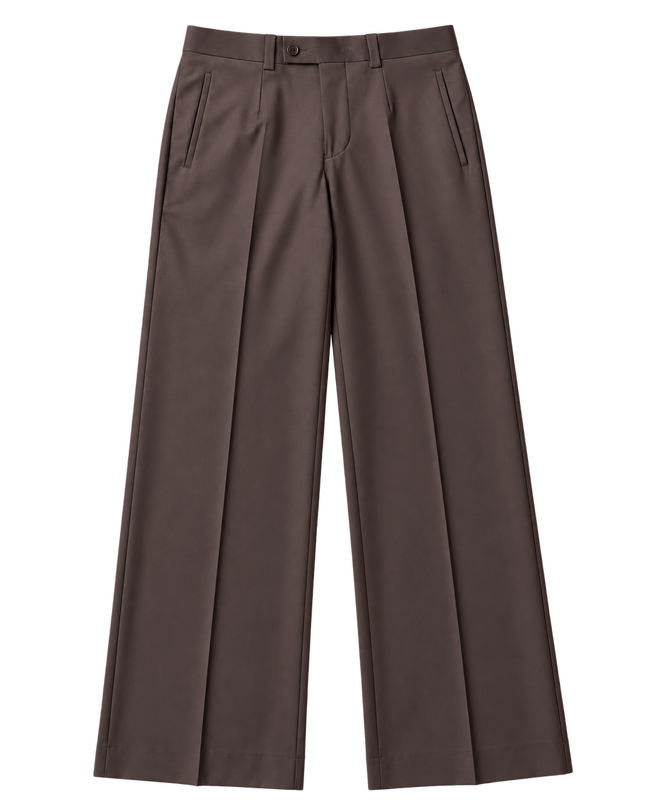 Espresso Wide Leg Trouser