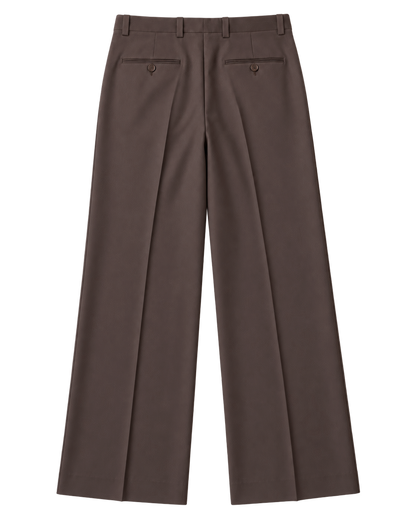Espresso Wide Leg Trouser