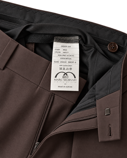 Espresso Wide Leg Trouser