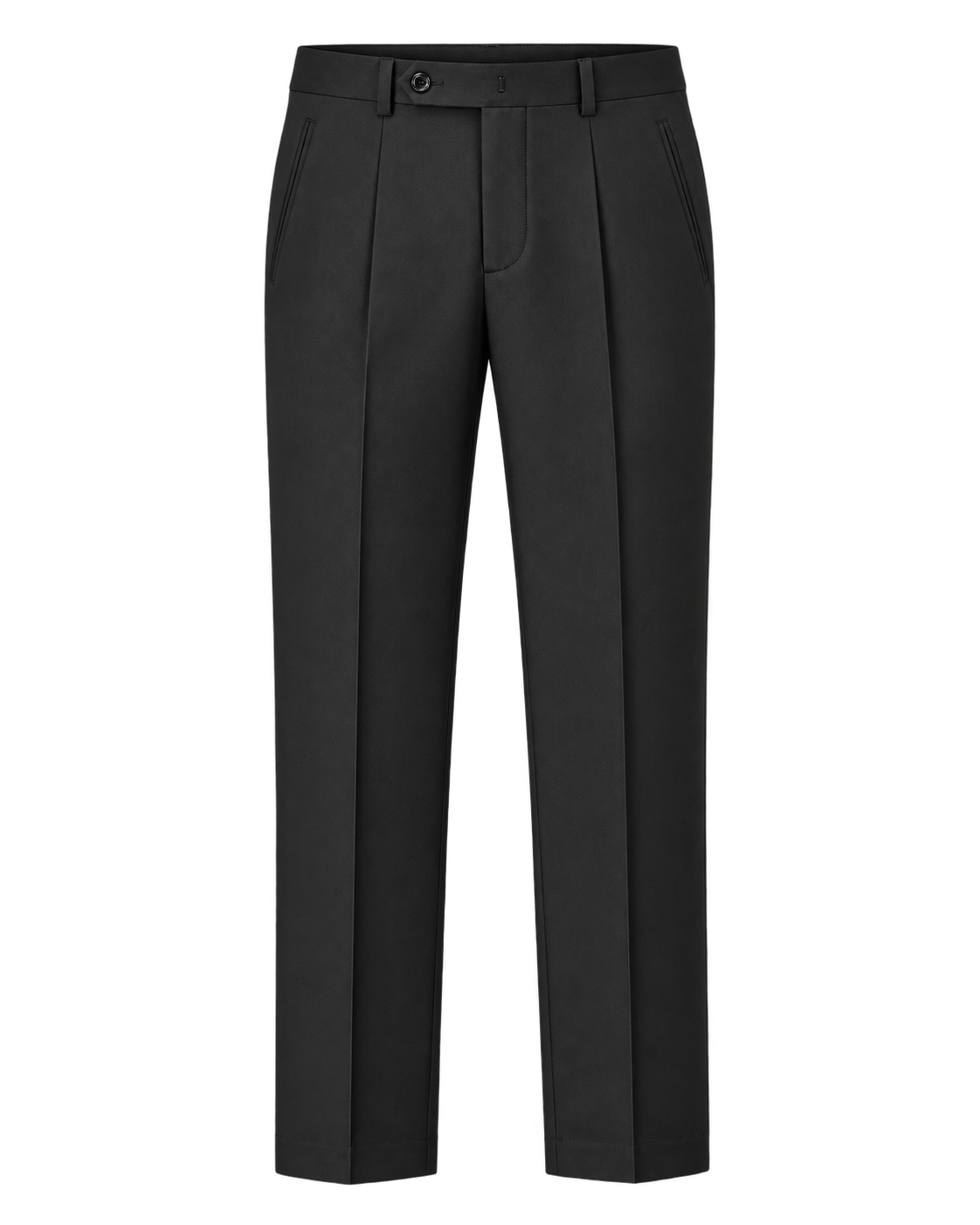 Black Classic Wool Trouser