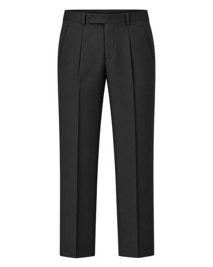 Black Classic Wool Trouser