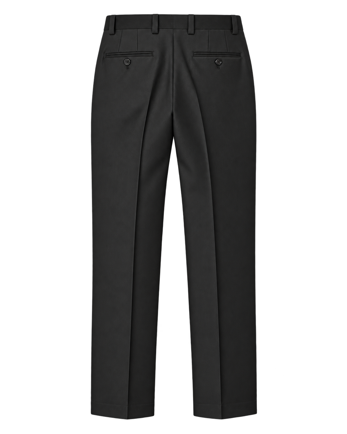 Black Classic Wool Trouser