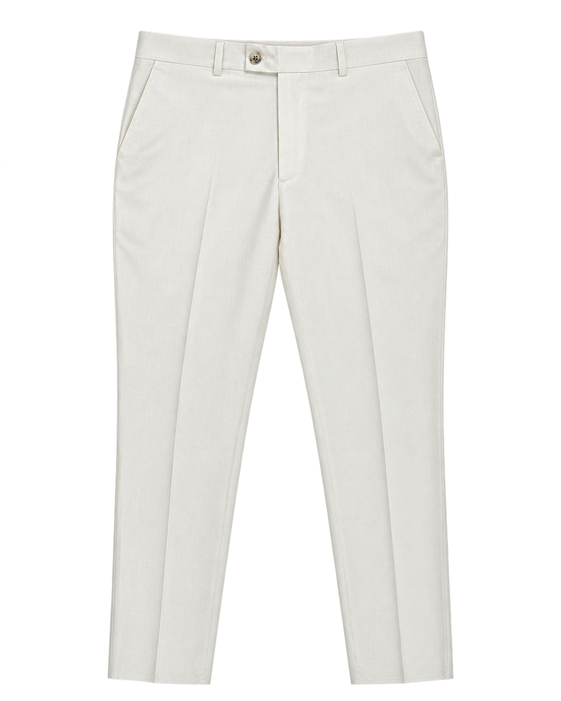 Ivory Linen Trouser