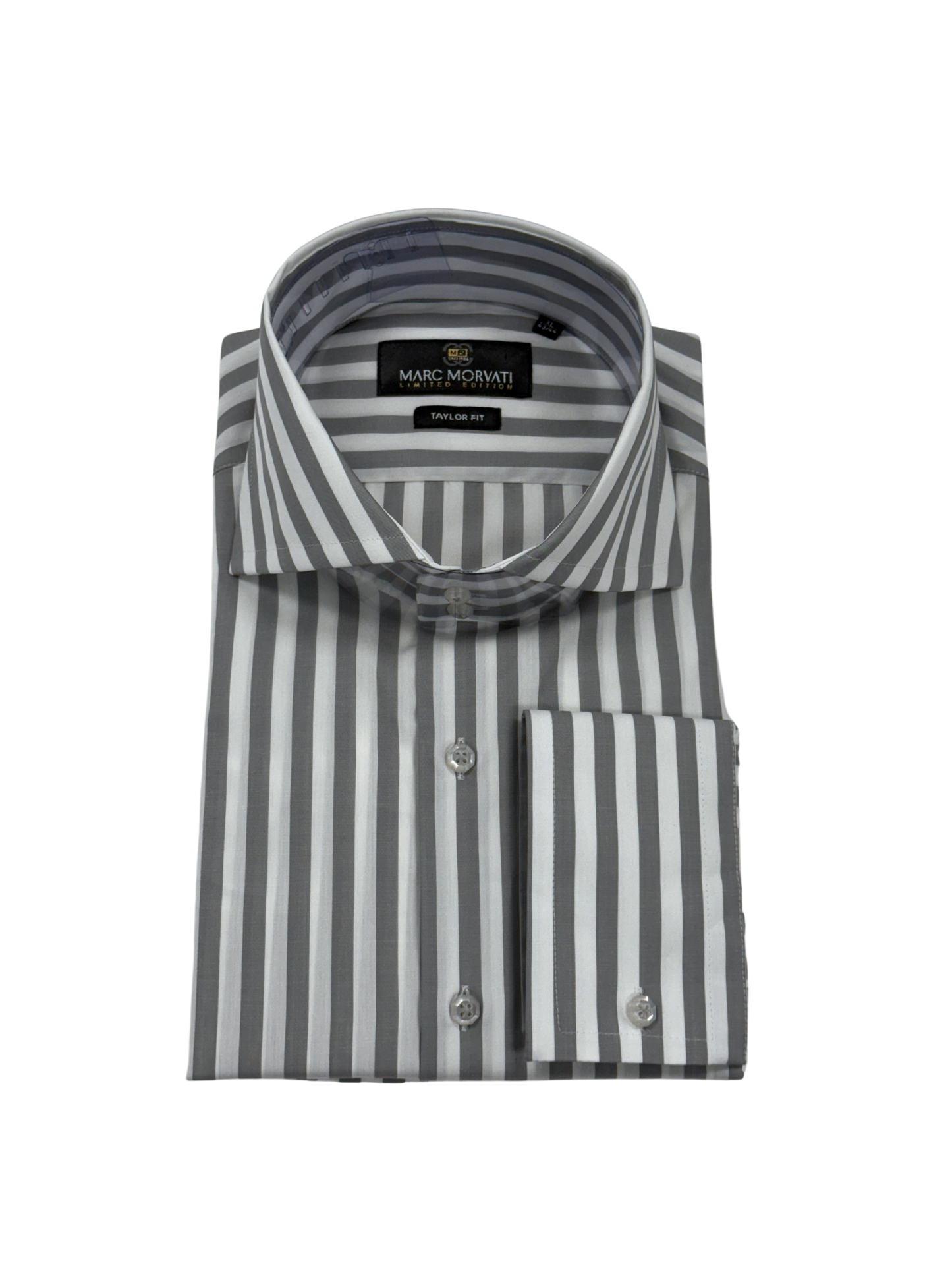 Gray Stripe Dress Shirt