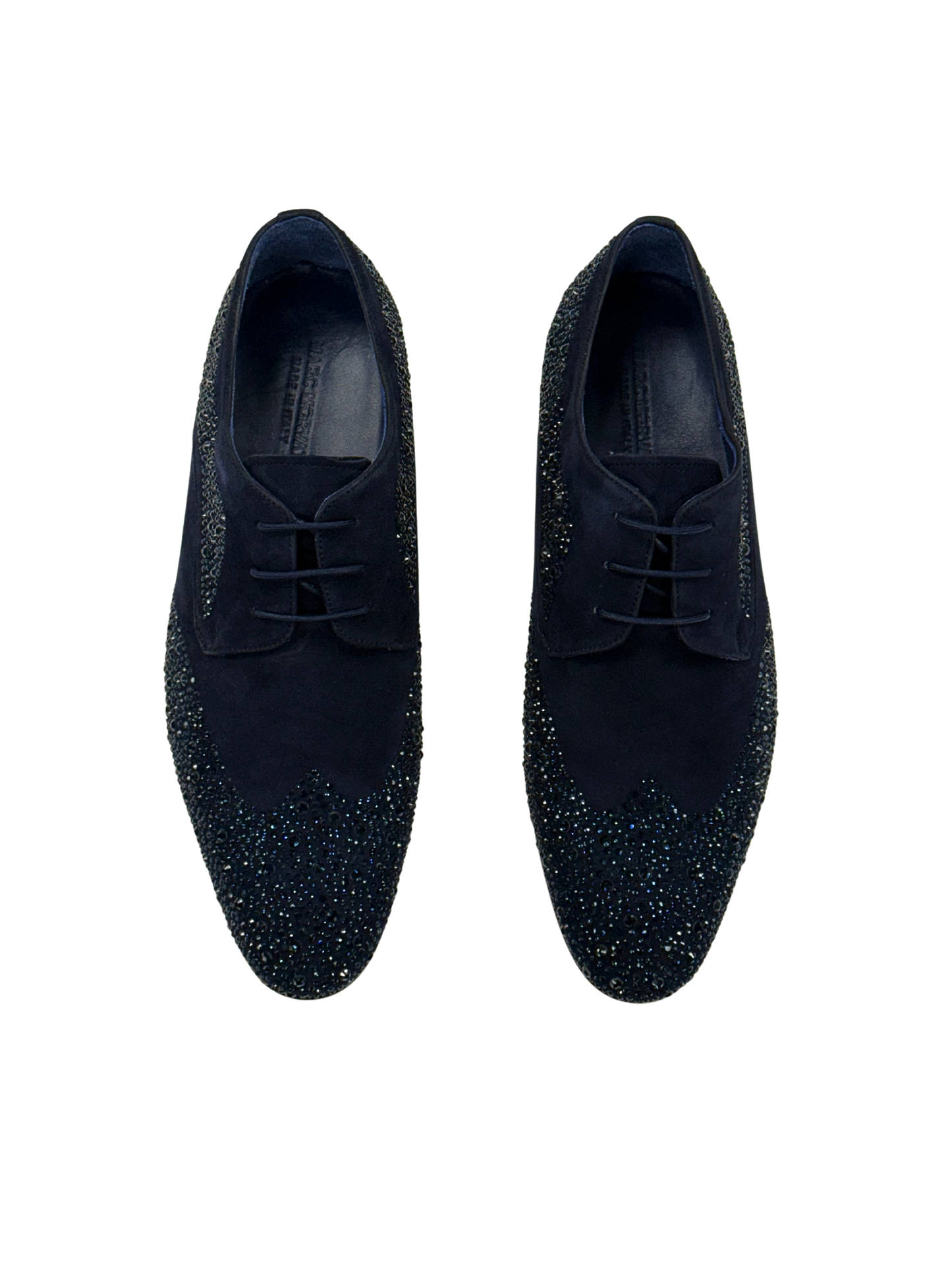 Navy Crystal Oxfords