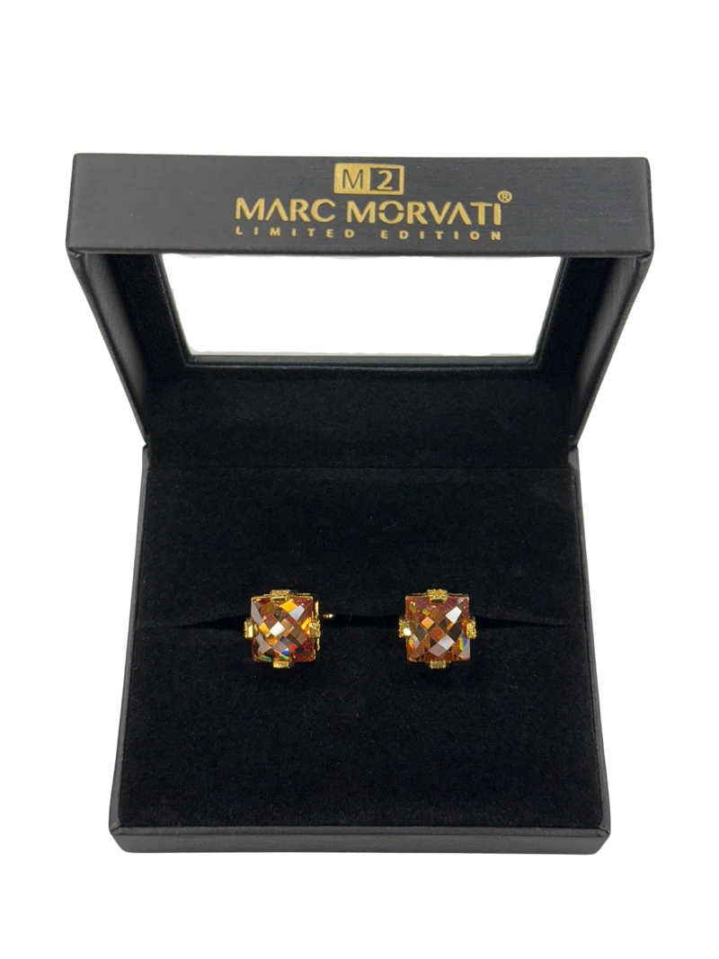 Fire Crest Cufflinks | Gold