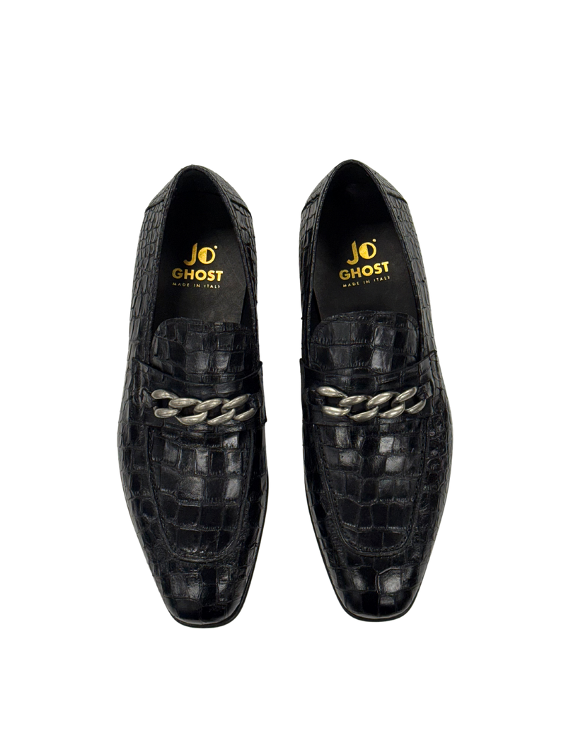 Croc Chain Loafers