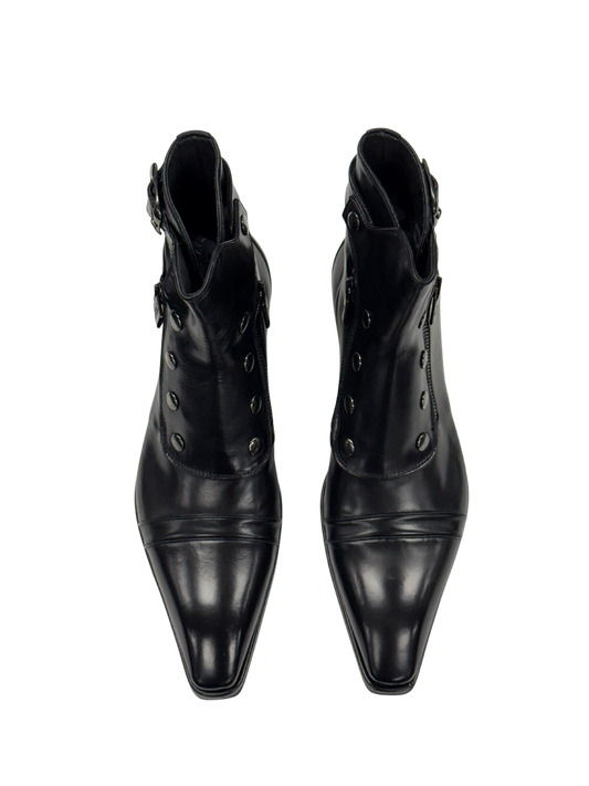 Jet Buckle Boots
