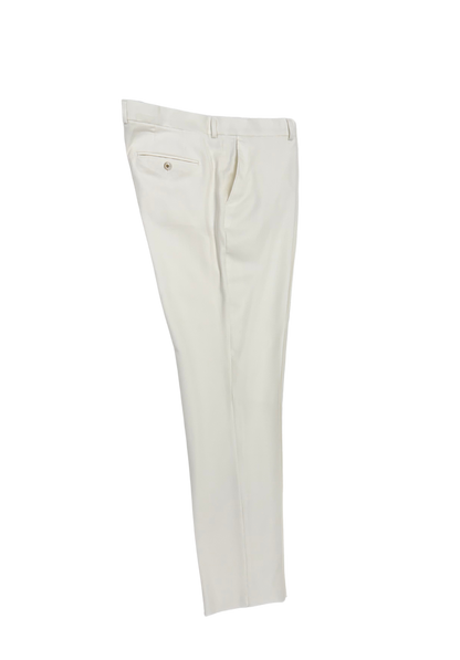 Ivory Linen Trouser