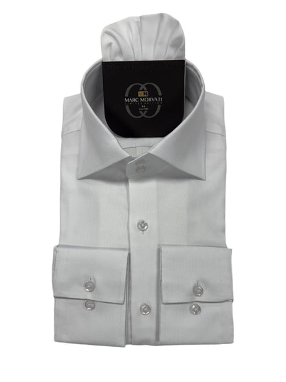 oxford weave white dress shirt Arnie Oxford Shirt